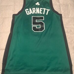 Adidas Men's Green Garnett #5 NBA Jersey